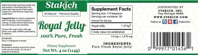Royal Jelly label