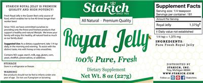 Royal Jelly label