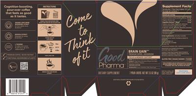Brain Gain label