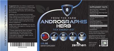 Andrographis Herb label