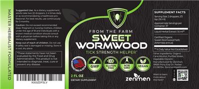 Sweet Wormwood label