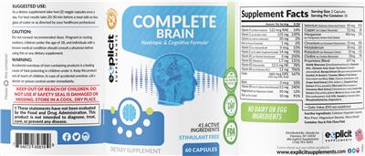 Complete Brain label