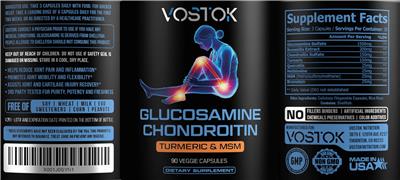 Glucosamine Chondroitin label