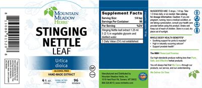 Stinging Nettle label