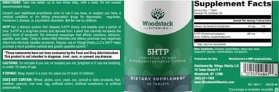 5-HTP label