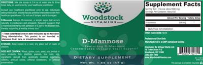 D-Mannose label