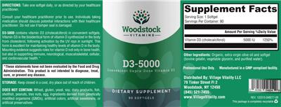 D3-5000 label