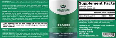 D3-5000 label