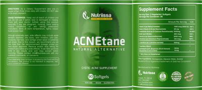 ACNEtane label