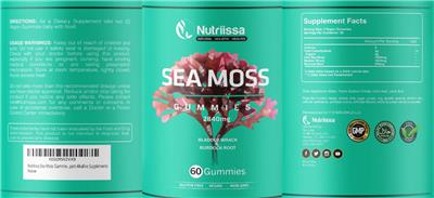 Sea Moss label