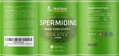 Spermidine 1000 mg label