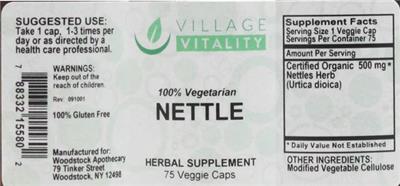 Nettle label