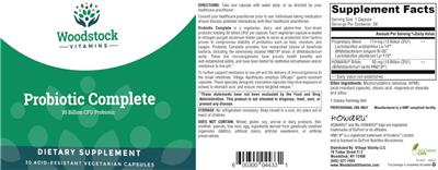 Probiotic Complete label