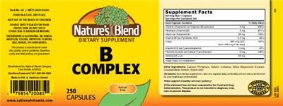 B Complex label