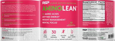 AminoLean Watermelon label