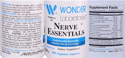 Nerve Essentials label