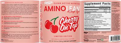 AminoLean x Chase Byrd Cherry On Top label