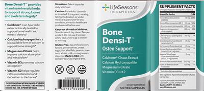 Bone Densi-T label