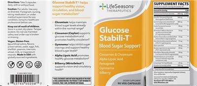 Glucose Stabili-T label