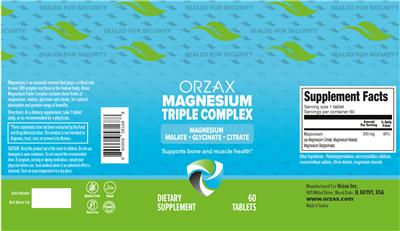 Magnesium Triple Complex label
