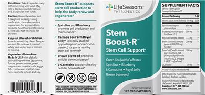Stem Boost-R label