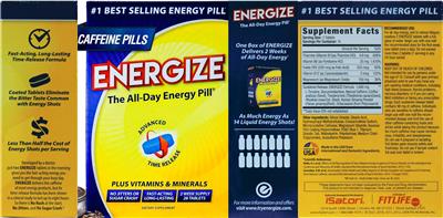 Energize label