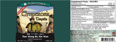 Emperor's Teapills label