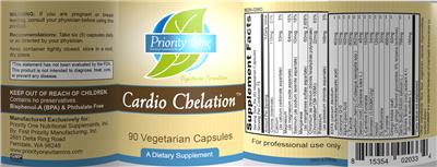 Cardio Chelation label