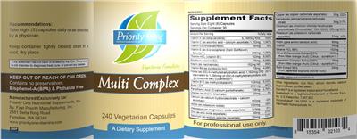 Multi Complex label