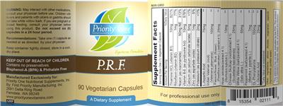 P.R.F. label