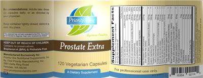 Prostate Extra label