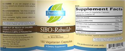 SIBO-Rebuild label