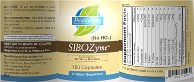 SIBOZyme label