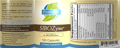 SIBOZyme label