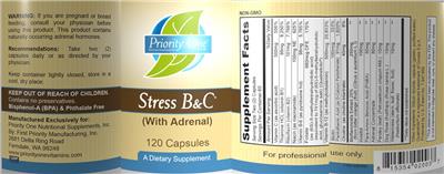 Stress B&C label