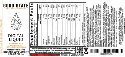 Digital Liquid label