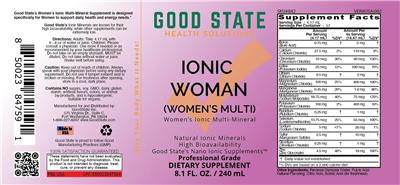 Ionic Woman label