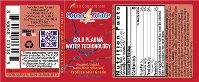 Cold Water Plasma Technology label