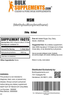 MSM label