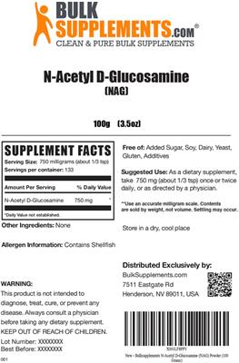 N-Acetyl D-Glucosamine label