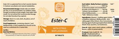 Ester-C label