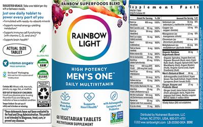 Men's One  label