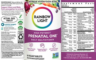 Prenatal One label