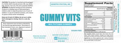 Gummy Vits label