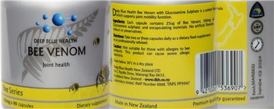 Bee Venom label