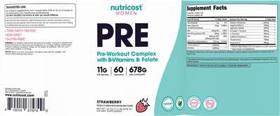PRE Strawberry label