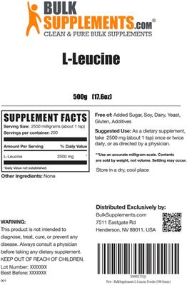 L-Leucine label