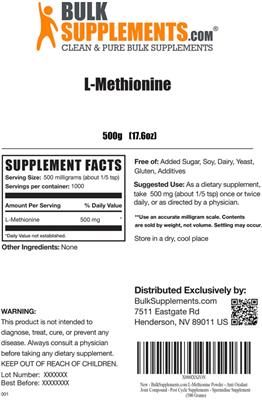 L-Methionine label