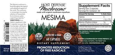 Mesima label