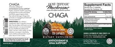 Chaga label